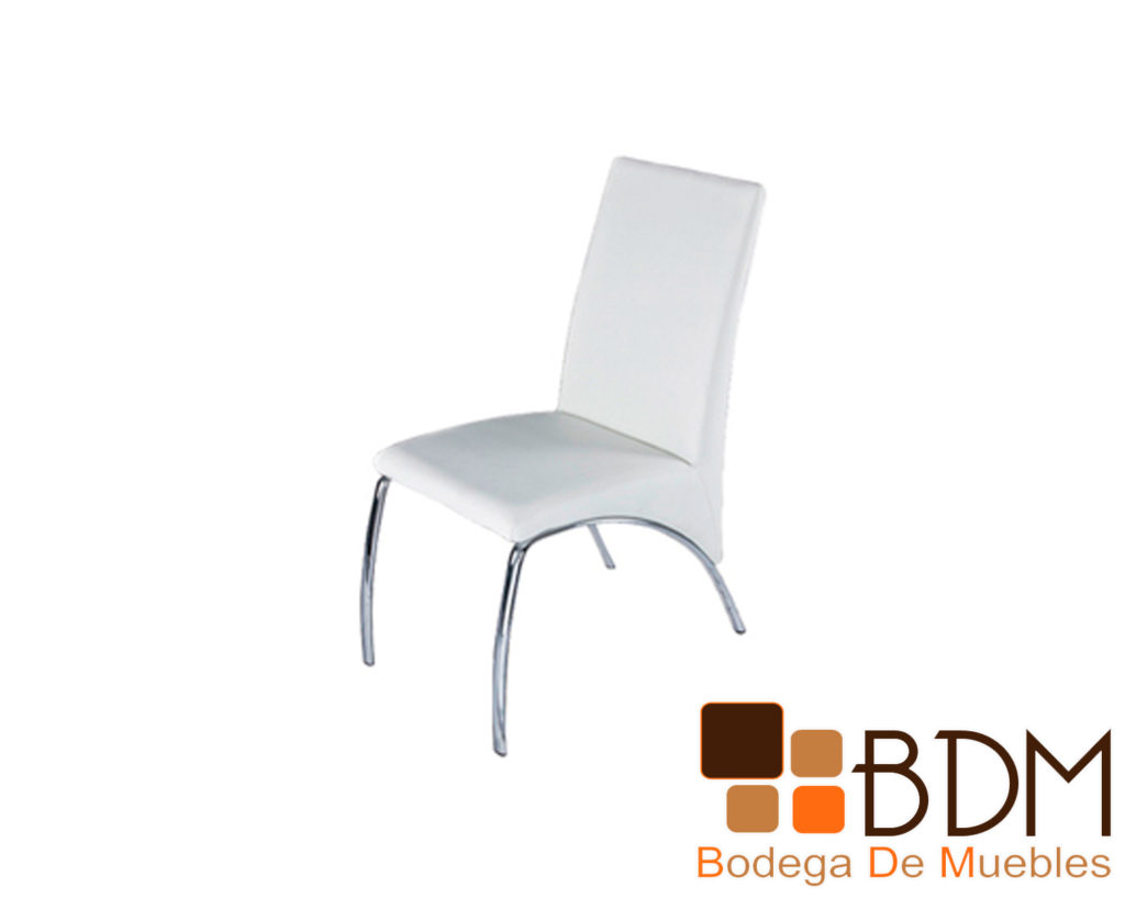 Silla blanca para comedor