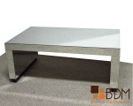 mesa de centro para sala espejo