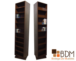 68.mueble porta-cd.librero.mueble de madera