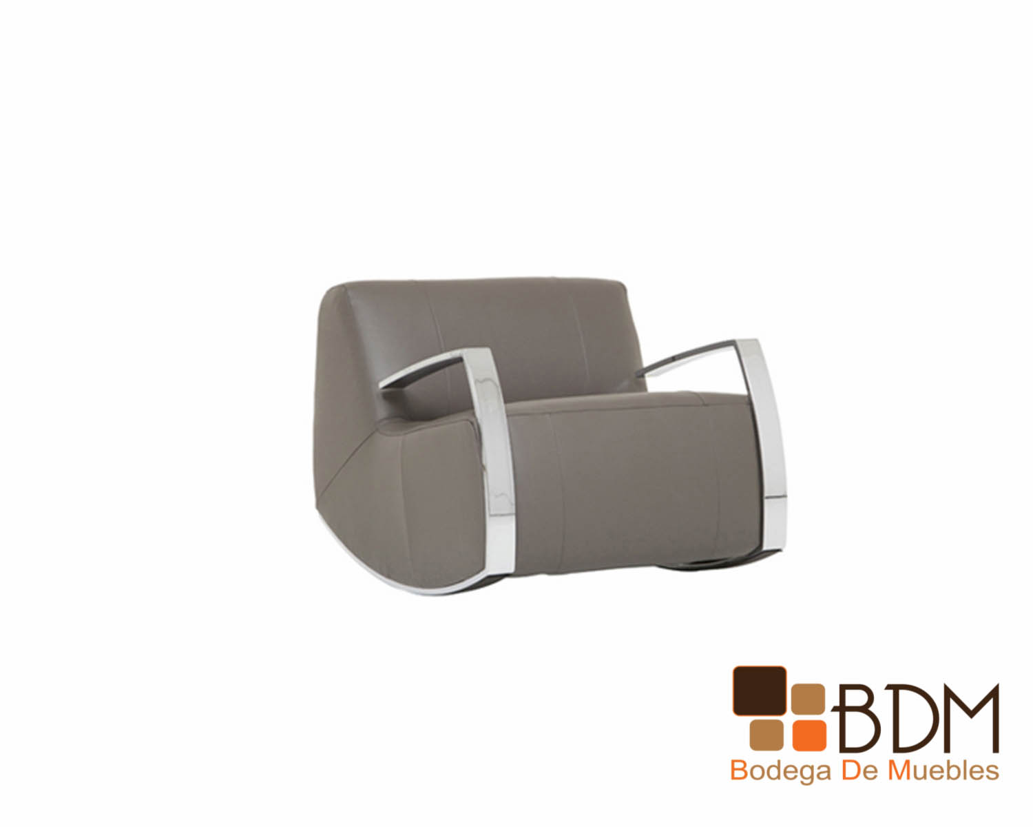 sillon mesedora, gris, moderno, minimalista