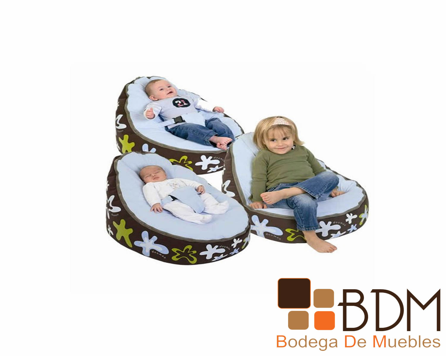 Asiento Puff Para Bebés