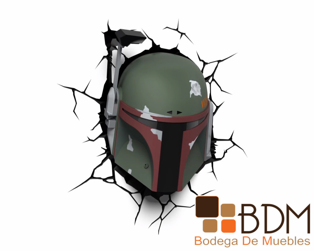 Lámpara Infantil Boba Fett