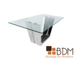 mesa comedor cristal