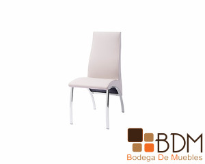 Silla comedor beige