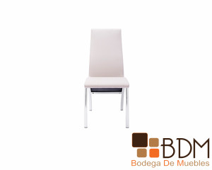 Silla comedor beige