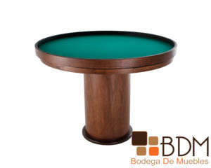 Mesa de Juego Redonda Kontempo Poker 6