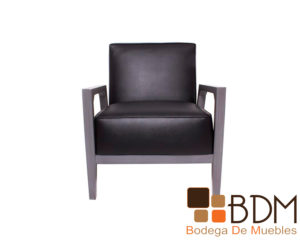 Sillon moderno ocasional de madera