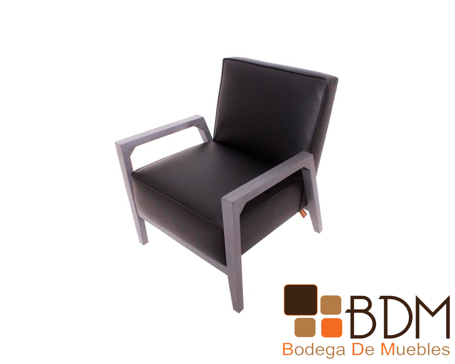 Sillon moderno ocasional de madera