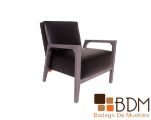 Sillon moderno ocasional de madera