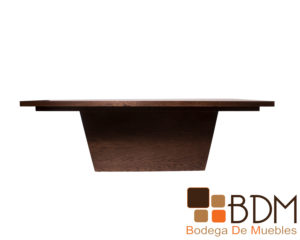 Mesa rectangular de madera para comedor