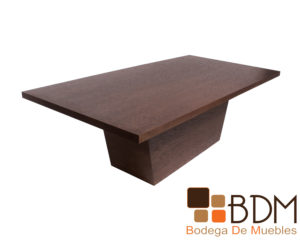 Mesa rectangular de madera para comedor