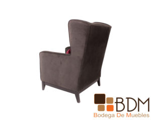 Sillon individual elegante de madera