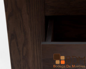 Barra de madera mdf con luz led color