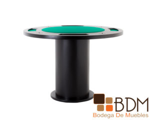 Mesa de madera MDF satinado para poker