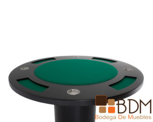 Mesa de madera MDF satinado para poker