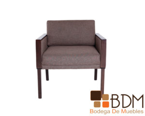 Sillon individual moderno de madera MDF