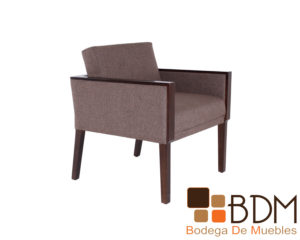 Sillon individual moderno de madera MDF