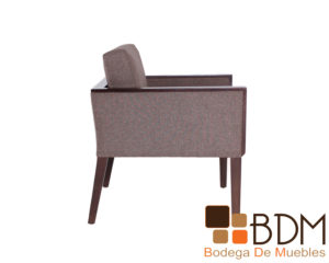 Sillon individual moderno de madera MDF