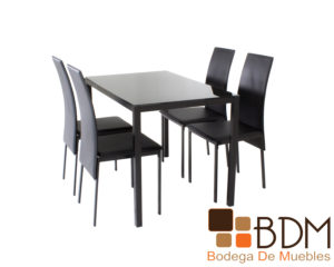 Comedor rectangular con sillas incluidas