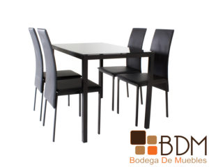 Comedor rectangular con sillas incluidas