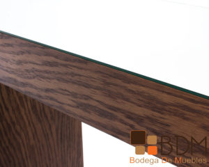 Credenza contemporanea pantalla espejo en mdf