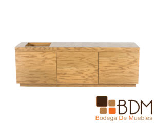 Mueble para TV contemporaneo fabricado en MDF