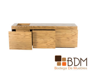 Mueble para TV contemporaneo fabricado en MDF