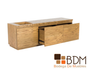 Mueble para TV contemporaneo fabricado en MDF