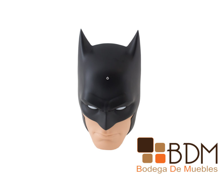 Lampara infantil con luz led batman face