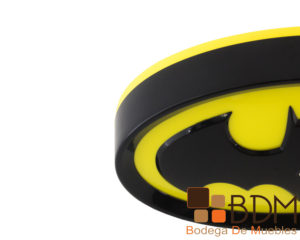 Lampara infantil con luz led Escudo Batman