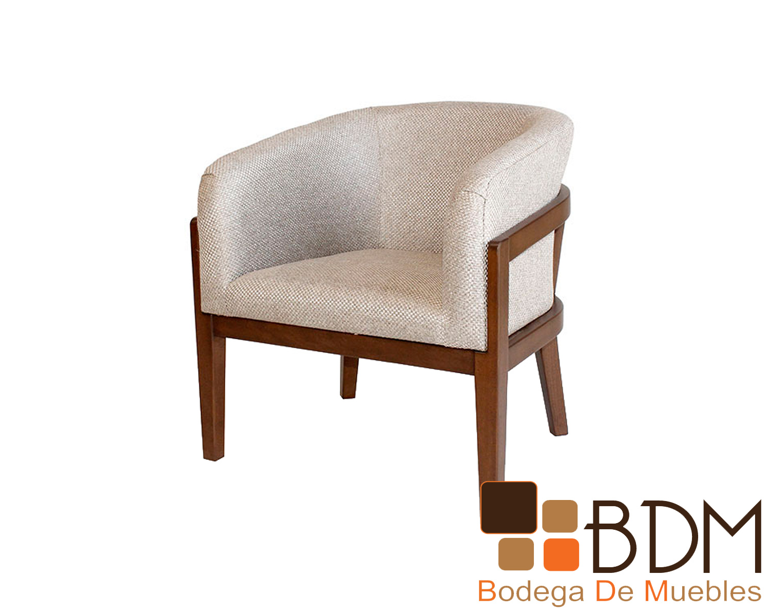 Sillon ocasional moderno de madera