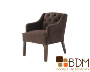 Sillon moderno ocasional individual respaldo capiton