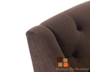 Sillon moderno ocasional individual respaldo capiton