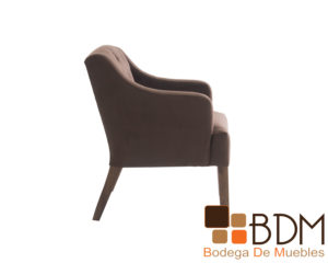 Sillon moderno ocasional individual respaldo capiton