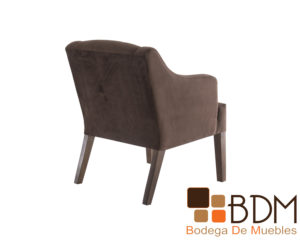 Sillon moderno ocasional individual respaldo capiton