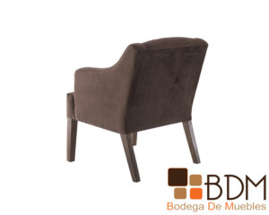 Sillon moderno ocasional individual respaldo capiton