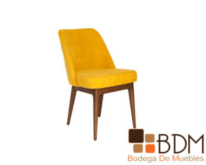 Sillon ocasional sofisticado con estructura de madera