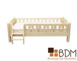 Cama moderna infantil estilo cuna