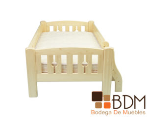 Cama moderna infantil estilo cuna