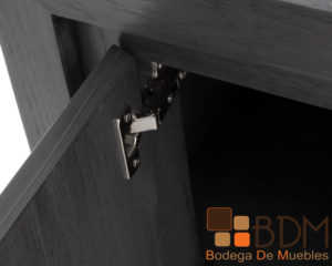 Bufetero moderno en mdf color gris