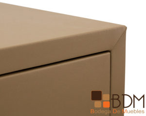 Buro moderno para habitaciones en madera mdf color sand