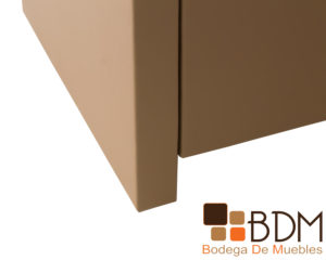 Buro moderno para habitaciones en madera mdf color sand