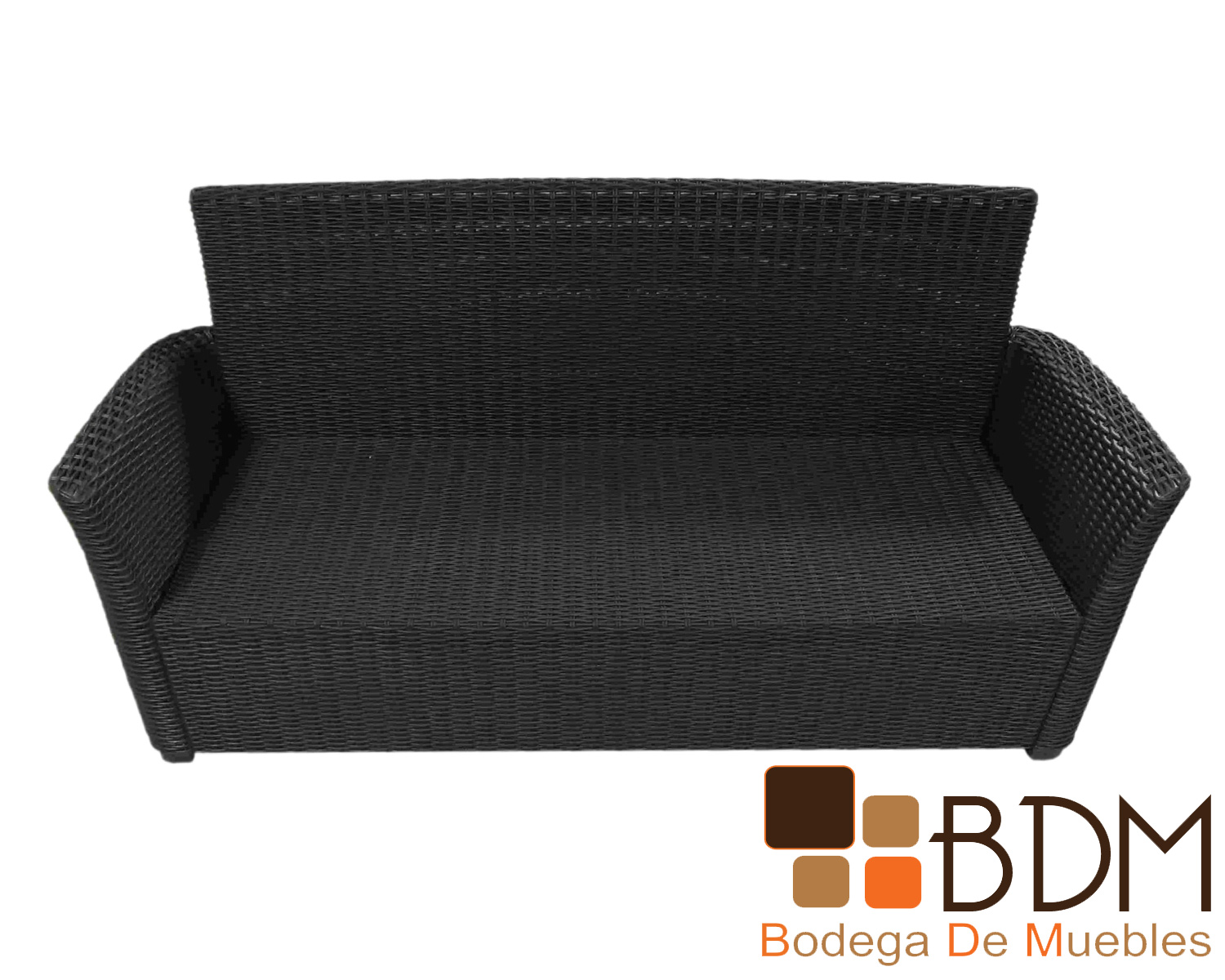 Love seat de exterior moderno para jardines en polipropileno