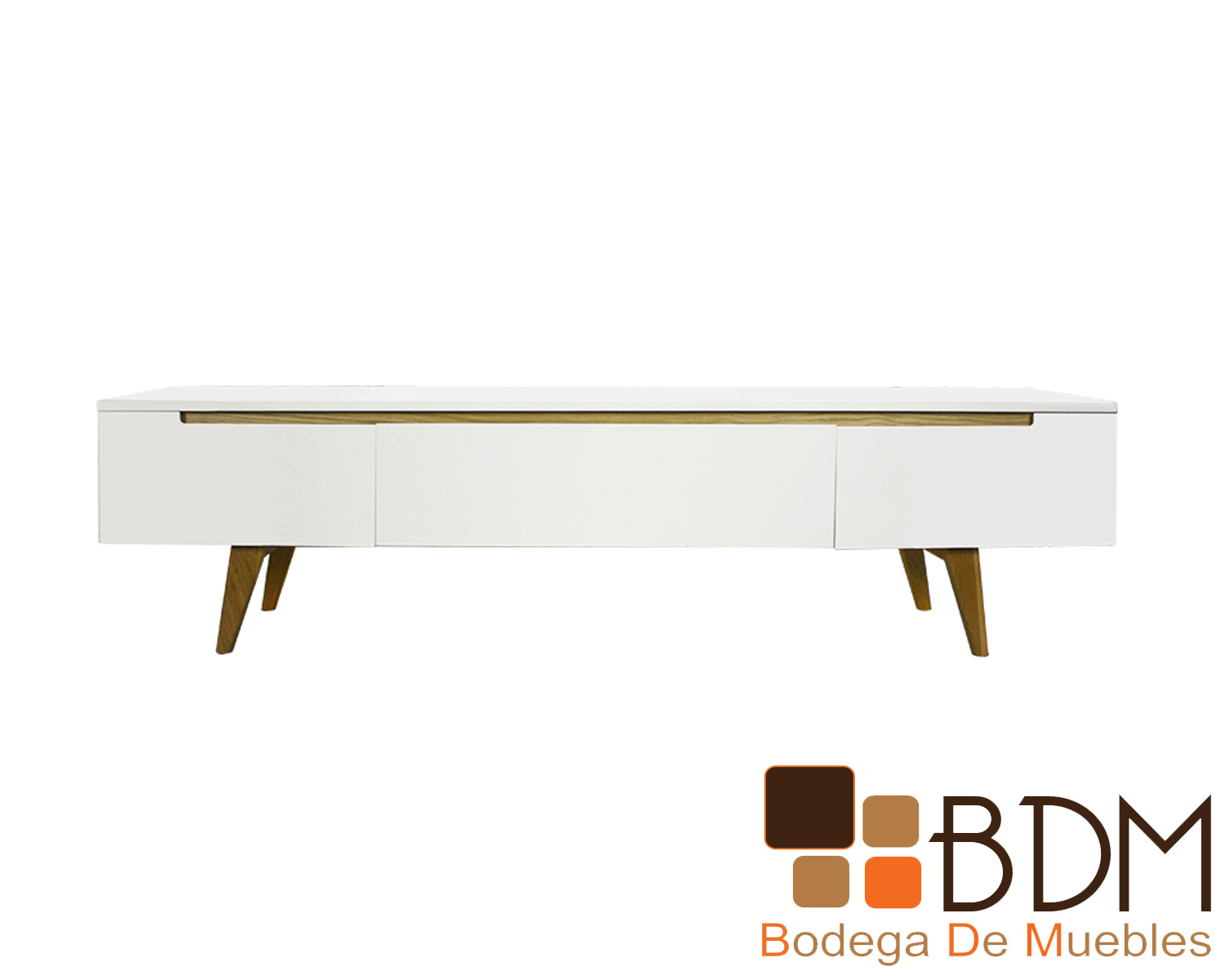 Mueble para TV Moderno Sencillo Color Blanco