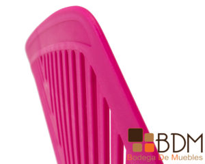 Silla de oficina juvenil color rosa