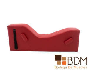 Sillon moderno kamasutra color rojo