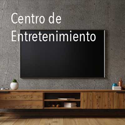 Los centros de entretenimiento son fabulosos e indispensables para áreas en común como lo es una sala de estar, acomoda el televisor, libros etc, y disfruta de unas tardes cómodamente con tu familia.