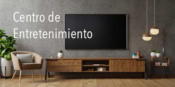 Los centros de entretenimiento son fabulosos e indispensables para áreas en común como lo es una sala de estar, acomoda el televisor, libros etc, y disfruta de unas tardes cómodamente con tu familia.