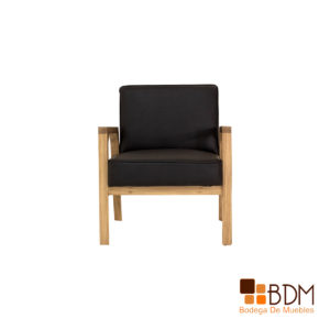 Sillon de Vinil Individual Kontempo es ideal para tu sala de tu hogar o trabajo, pues gracias a su diseño contemporáneo lo puedes adaptar fácilmente.