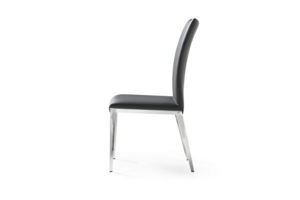 Mueble Modrest Taryn - Silla de comedor moderna
  gris oscuro (juego de 2) – Envíos a todo México | FurnitureMX